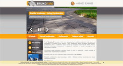 Desktop Screenshot of brukoland.pl