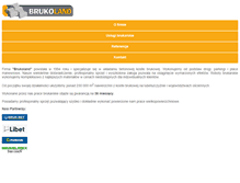 Tablet Screenshot of brukoland.pl